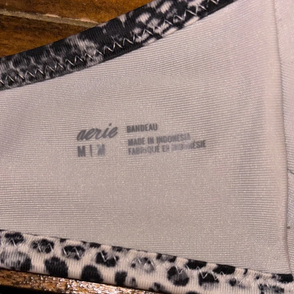 Aerie Size M Snake‎ Print Bikini top